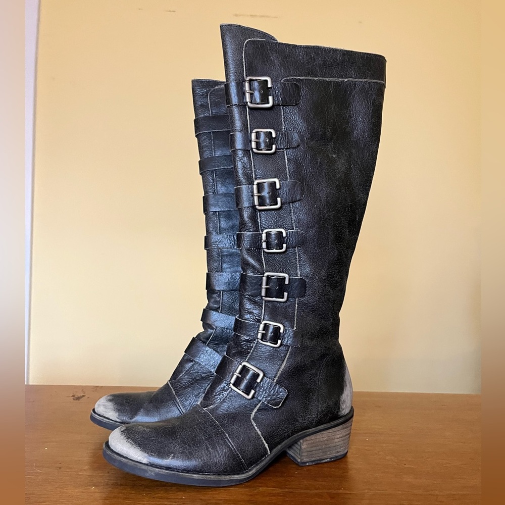 Pepper Knee high riding boots